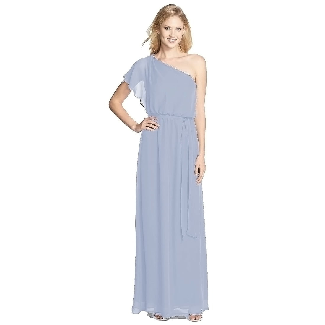 walmart light blue dress