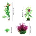 thumbnail image 2 of Baweave 8 Pcs Fish Tank Saltwater Aquarium Plants Accessory, 2 of 8