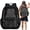 Black, variant on Clearance Under $8 Mesh Backpack, Breathable Daypack for Travel and Gym Storage Style B
