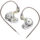 thumbnail image 3 of keephifi KZ EDX Pro Auriculares in-ear Monitor KZ IEM Auriculares Dual DD HiFi estéreo Sonido Escenario Auriculares con cable con cancelación de ruido Auriculares para juegos para músicos cantantes au, 3 of 4