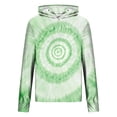 thumbnail image 5 of YOIAVAIOY Mens Print UPF 50+ Sun Protection Hoodies Lightweight Long Sleeve Outdoor Fishing Pullover UV Rash Guard Hiking Tops Mint Green S, 5 of 5