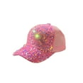 thumbnail image 1 of Sombreros de Sol Mujeres Gorra de Béisbol de Lentejuelas Espumantes, Gorra de Malla Ajustable, Sombrero de Sol Transpirable, Gorra de Béisbol de Viaje Y Gorra Puntiaguda Adecuada para Sombreros de Fie, 1 of 6