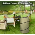 30 Gallon Collapsible Garden Bag/Trash Can Reusable Leaf Bag Pop Up