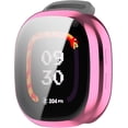 thumbnail image 5 of KOMI Compatible with Fitbit Ace LTE Case Cover, All-Around Soft TPU Cover with Screen Protector Protective Cover for Fitbit Ace LTE Accessories (Pink+Gold), 5 of 5