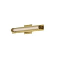 thumbnail image 3 of E23480-144NAB ET2 Lighting Doric - 12W 1 LED Wall Sconce-19 Inches Tall and 4.75 Inches Wide-Natural Aged Brass Finish, 3 of 4