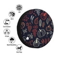 thumbnail image 4 of Fotbe Thanksgiving Funda de Llanta de Repuesto con Estampado, Engrosada, Ajuste Universal para Jeep, Remolque, RV, SUV, Camión-15 inch, 4 of 6