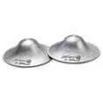thumbnail image 1 of The Original Silver Tazas de lactancia – Protectores de pezón para lactancia recién nacido – Elementos esenciales para recién nacidos – Cubre pezones para lactancia materna – Plata 925 (2 unidades (pa, 1 of 5