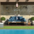 thumbnail image 4 of Carillón de cristal, fabricante de , colgante de prisma colgante, decoración de jardín para , , ventana interior Cristal rosa BLESIY campanas de viento de cristal, 4 of 7