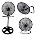 thumbnail image 1 of Ventilador de Pedestal 3 en 1 Piso Pared Mesa 5 Aspas de 3 Velocidades, 1 of 6