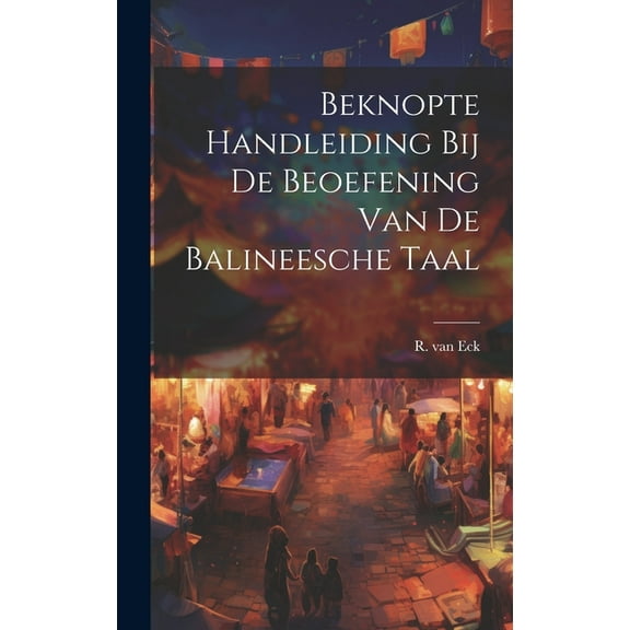 Beknopte Handleiding bij de Beoefening van de Balineesche Taal (Hardcover)