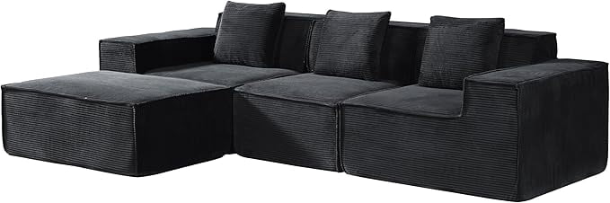 L shape modular sectional sofa