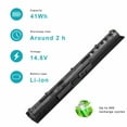 thumbnail image 4 of Replacement For HP Battery K104 K1O4 KI04 For HP PAVILION Spare # 800049-001 F, 4 of 5