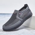 thumbnail image 6 of YUDAI Men's Slip-On Walking Shoes – Non-Slip, Breathable Mesh Sneakers for Gym, Workout & Everyday Wear, 6 of 10