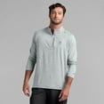 thumbnail image 4 of Unisex Fanatics Gray Minnesota Vikings Front Office Performance Primary Quarter-Zip Jacket, 4 of 5