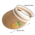 thumbnail image 2 of Otqutp Toddler Casual Hat Visors Summer Baby Girls Cartoon Sun Hat 2 to 9Years Kids Children Boys Caps Fruit Kids Hat, 2 of 8