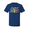 thumbnail image 2 of Wild Bobby, Colorful Softball Mom, Mother's Day, Men Graphic T-Shirt, Royal, 5XL, 2 of 3