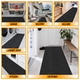 thumbnail image 6 of Ottomanson 2'7" x 3' Heavy Duty Commercial Entryway Rug, Waterproof Non-Slip Door Mat, Dirt Trapper, Black, 6 of 10