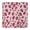 Watercol, variant on Watercolor Strawberry Tablecloth - Sweet Berry Design Elastic Square Table Cover - Soft Scratch-Resistant Fabric 34x34 Inches
