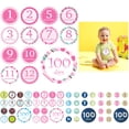 thumbnail image 2 of Bangcool 13PCS Month Sticker Creative Self-adhesive Milestone Sticker Onesie Sticker, 2 of 7