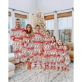 thumbnail image 1 of Parent-child Christmas Pajamas Two-piece Set Tops Pants Family Pyjamas, 1 of 3