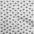 thumbnail image 1 of oneOone Polyester Lycra White Fabric Block Craft Projects Decor Fabric Printed By The Yard 56 Inch Wide, 1 of 6