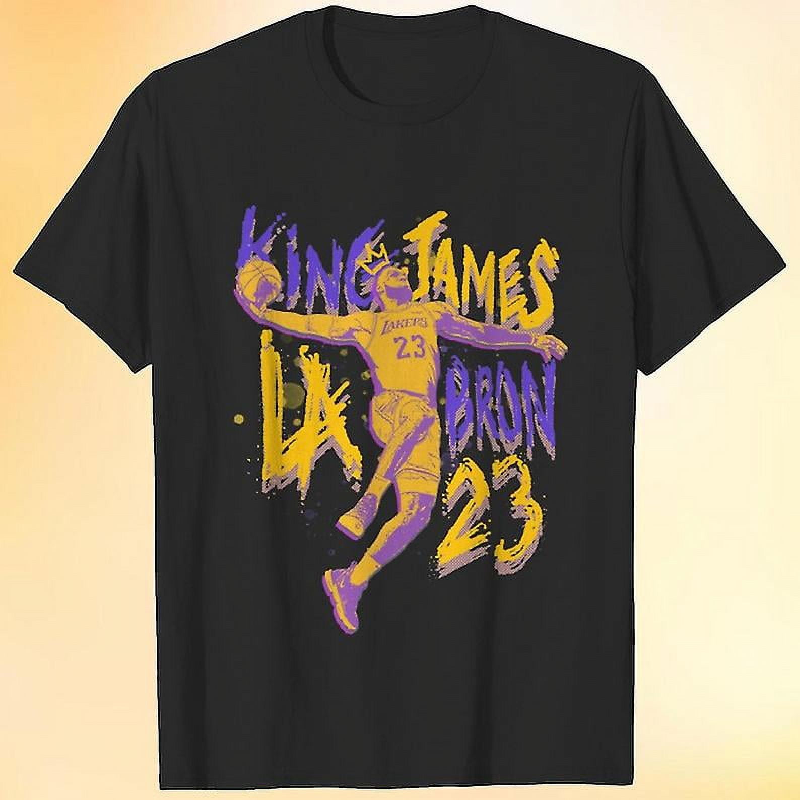 Lebron James Shirt King James Shirt Lebron James Dunk SLAM Graphic Shirt Lakers Shirt Basketball Shirt NBA Fan Shirt O2175cihalo Walmart