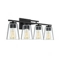 thumbnail image 4 of 4 Light Bath Bar-Contemporary Style with Modern and Bohemian Inspirations-8.75 inches Tall By 32 inches Wide-Satin Nickel Finish Bailey Street Home, 4 of 9