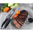 thumbnail image 5 of 8 Piece Laguiole Faux Onyx Steak Knife and Fork Set, 5 of 5
