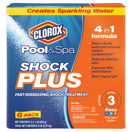 Clorox Pool&Spa Shock Plus Pool Shock (1lb Bags)