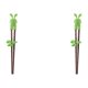 thumbnail image 1 of sweethay 1 par de palillos para niños, suministros de cocina, juego de vajilla, palitos de aprendizaje antideslizantes para niños pequeños Type2 NO2, 1 of 6