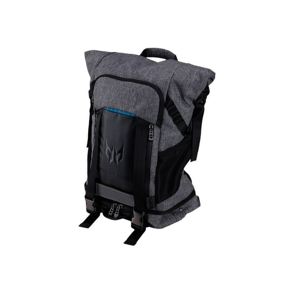 Acer Predator Rolltop - Notebook carrying backpack - 15.6" - gray - for Predator Helios 300; Predator Triton 300; 500