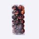 thumbnail image 3 of PGY 24PCS Bolas de Navidad Adornos para árboles de Navidad Adornos navideños 3cm/4cm/6cm/8cm Bola de poliestireno Regalos de Año Nuevo de EE. UU. Hogar A, 3 of 5