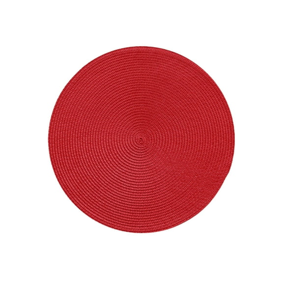 Pp Woven Waterproof Table Place Mats, Oil-Proof Heat-Resistant Western Dining Mats, Home Kitchen Dining Table Pads, Easy-To-Clean Placemats, 7.08*7.08in, J