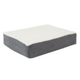 thumbnail image 7 of PETMAKER 20x15 Orthopedic Dog Bed with Memory Foam and Sherpa Cover, Gray, 7 of 7