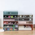 thumbnail image 4 of Organizador de escritorio, con 1 cajón, caja de almacenamiento de escritorio de plástico apilable, utilizado para colección doméstica, cosméticos, suministros de oficina, 4 of 5