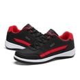 thumbnail image 2 of Men's Waterproof Leather Casual Sneakers, Lace-Up Comfortable Walking Shoes with Non-Slip Rubber Outsole, Lightweight Durable Footwear for Daily Wear and Outdoor Activities, 2 of 10