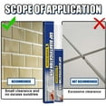 thumbnail image 6 of YiJuHui 1pcs Tile Grout Pen Repair Kit - Crack Filler & Sealer for Bathroom Floor Tiles, Waterproof Paint Cleaner, Easy Restoration for Shower, Kitchen, Sink, Porch Surfaces, 6 of 9