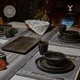 thumbnail image 4 of Yellowstone 12-Piece Ceramic Dinnerware Set, Rip Collection, 4 of 6
