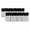 Black gray, variant on 2 Pack Valances for Windows, Grey Chevron Window Valances for Living Room/Bedroom/Bathroom, Geometric Ocean Abstract Wavy Striped White Light Filtering Kitchen Curtain Valance 42"W x12" L