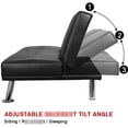 thumbnail image 4 of Comfortable seating, multiple positions - Futon sofa for relaxing in the living room, 4 of 4