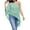 Mint Green, variant on Women Sheer Summer Top Lightweight See Through off Shoulder Blouse Fashion Going out Flowy Beach Cover Up