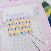 HONCLL 14CT Needlepoint Canvas Mesh Canvas Sheets Needle Point Canvas for Crafting