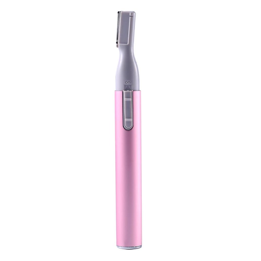 Multifunction Pink Portable Electric Women Facial Trimmer Shaver Eyebrow Shaper Pen Body Hair