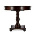 thumbnail image 4 of Beaumont Lane Traditional 34"D Round Wood Game Table in Cherry Brown, 4 of 7