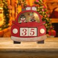 thumbnail image 4 of Calendario navideño Fiudx popular para coche con luces de madera con tapa y fecha de patchwork, 4 of 6