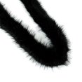 thumbnail image 1 of Bearachild Rollo de tela de piel artificial Suministros suaves Piel artificial Tela de costura y artesanía Negro, 1 of 1