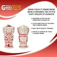 thumbnail image 7 of Geeki Tikis IT Pennywise Mug | Ceramic Tiki Style Cup | Holds 27 Ounces, 7 of 7