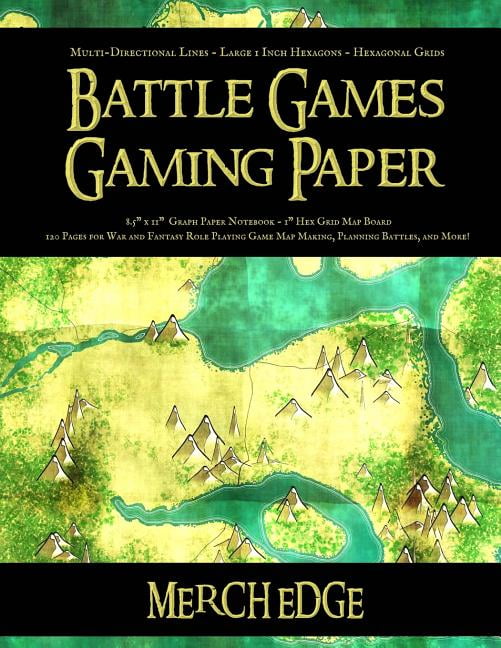 Battle Games Gaming Paper: Multi-Directional Lines Large 1 Inch ...
