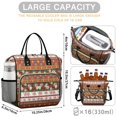 thumbnail image 5 of Pioneer Flower Floral Print Pattern Womens Lunch Box for Work,Insulated Large Lunch Bag,Leakproof Adult Lunch Bag for Work,Beach,Travel,Picnic,Camping, 5 of 6