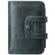 thumbnail image 1 of Cartera pequeña de cuero para mujer, monedero pequeño con cremallera, tarjetero con compartimento para monedas y protección RFID, 1 of 5